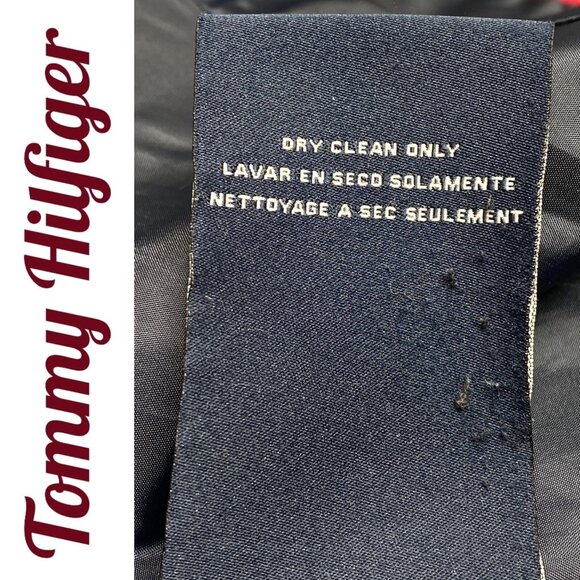 TOMMY HILFIGER WOOL PINE OLIVE GREEN CLASSIC PEACOAT COASTAL FISHERMAN, LARGE - Picture 7 of 10